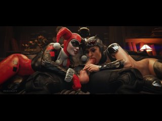 harley quinn ; catwoman
