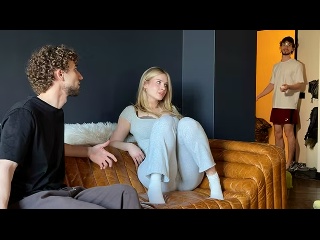 we were left alone with my friend's girlfriend while he went to the store... - pornhub